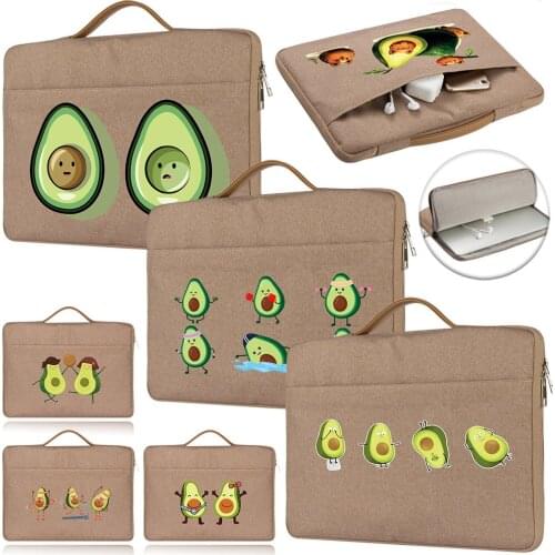 Computer Fabric Sleeve Case Carrying Bag Laptop Bag Case Notebook Sleeve Handbag Travel Bag Universal Briefcase Bag Accessories