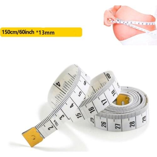 1.5M Sewing Measuring Tape Body Measuring Ruler Sewing Tailor Tape Measure Mini Soft Flat Centimeter Ruler Meter Tool
