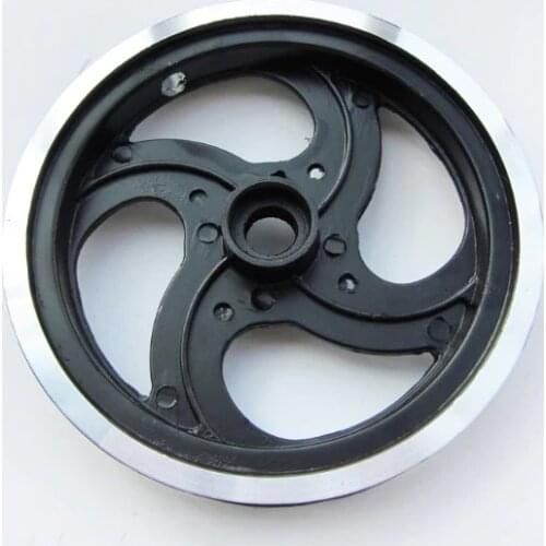 1Piece . Folding Bicycle 8Inch Aluminum Wheels Pulley