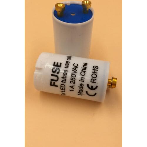 25pcs/lot factory direct led starter for led t8 tubes fuse starter CE Rohs lamp led tube starter