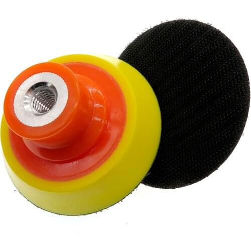 3" 75mm M10 Thread Sander Backing Pad Back-up Sanding Pad Hook and Loop Power Tools Accessories