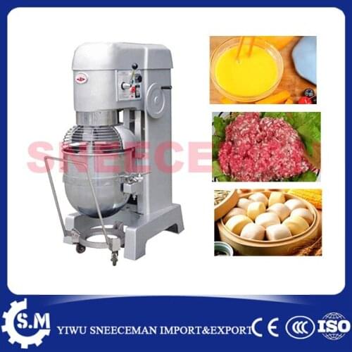 60L 20kg stainless steel commercial dough mixer making machine bread pizza mono dough mixer