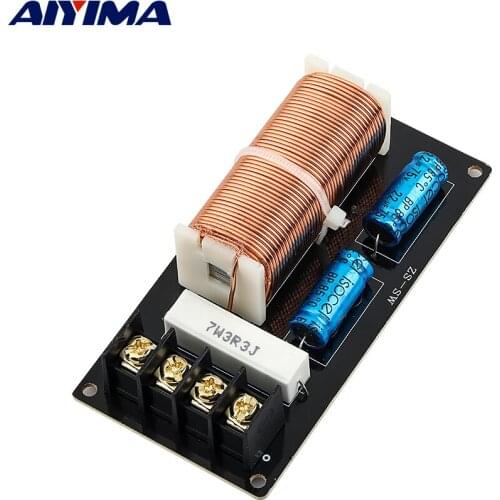 AIYIMA 300W Subwoofer Crossover High Power Audio Speaker Frequency Divider Filter For Home Theater 3-15 Inch Subwoofer Speaker
