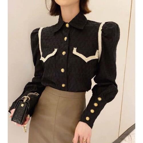 Baldauren Openwork Blouses