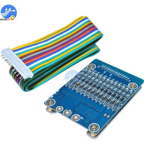 Bms 13S 20A Li-ion Lithium battery Protection circuit PCB Board 48V porta pilas 18650 recargable Battery BMS Balancer electric