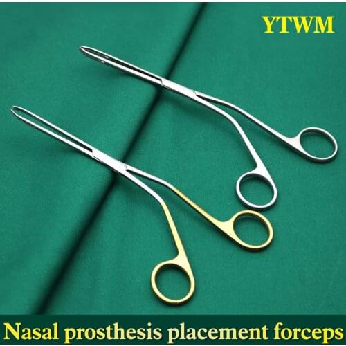 Cosmetic plastic surgery tools nasal prosthesis placement forceps introduce nasal comprehensive surgical instruments