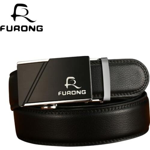 Top quality genuine leather belts designer men automatic belt 4 color strap metal automatic buckle business man belts cowleather