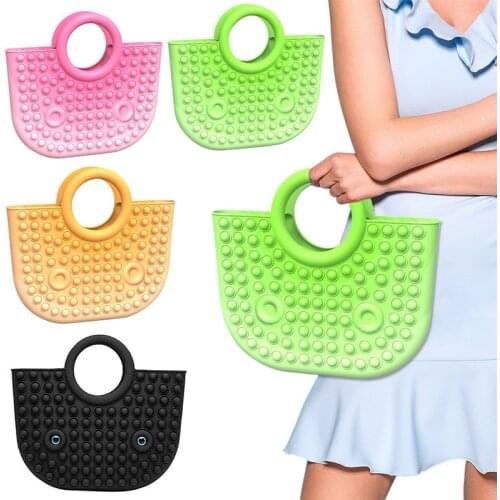 New Large-Size Fingertip Toys Push Bubble Pendant New Bag Hot Sale Adults Decompression Toys Children Anti-Stress