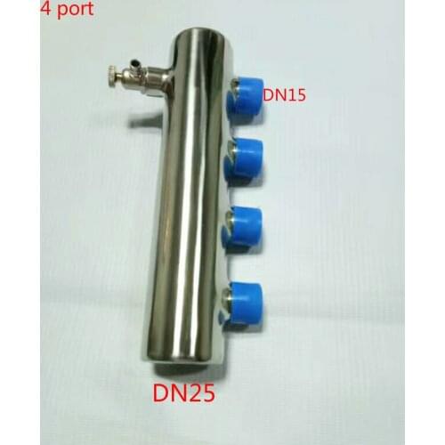 Steel Water Distribution Manifold for Underfloor Heating System(4-6 port)