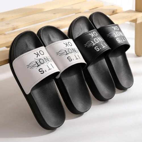 Slippers Mens Bath Platform Anti-slip Indoor Home Lovers Fashion Tide Bathroom Slippers Women Mens Slippers Shoes Men