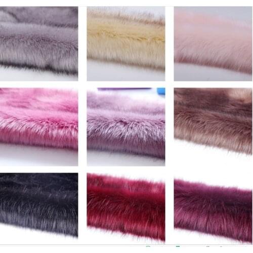 High-grade Dye tip faux fox fur,faux fur fabric,felt cloth,fur coat material,170cm*92cm(one yard)/pcs