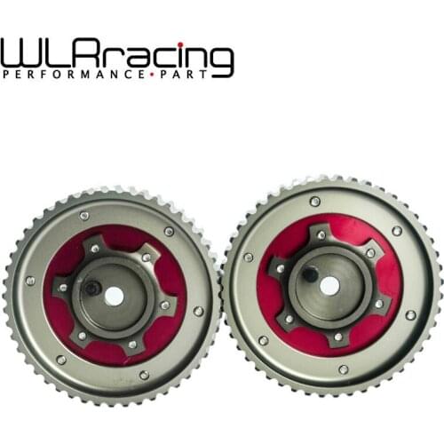 WLR RACING - Adjustable CAM GEAR GEARS Pulley for BMW E21 E28 E30 E34 E36 318i ( 2pcs) Red WLR6537R