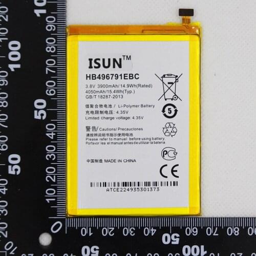 10pcs/lot 100% NEW 3900mAh HB496791EBC battery for huawei Mate U06 Ascend MT1 U06 Mate 2 MT2-L05 MT2-L02 Cell Phone battery