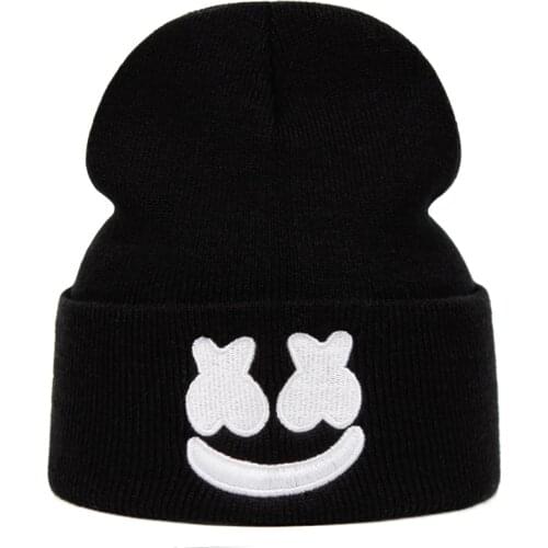 American DJ Chris Comstock Cotton Knitted Hat Warm Winter ski Beanie Knit Cap Skullies & Beanies Unisex fashion Hip hop caps