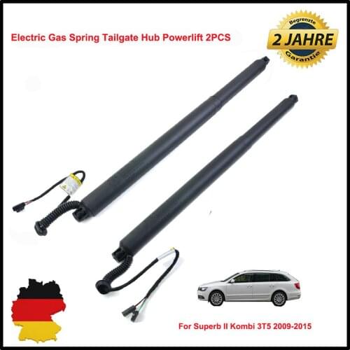 AP01 2X Rear Left & Right Electric Tailgate Strut for Skoda Superb 2010-2015 2.0 TDI 16V 4x4 1.8 TSI 3T0827851C 3T9827852C