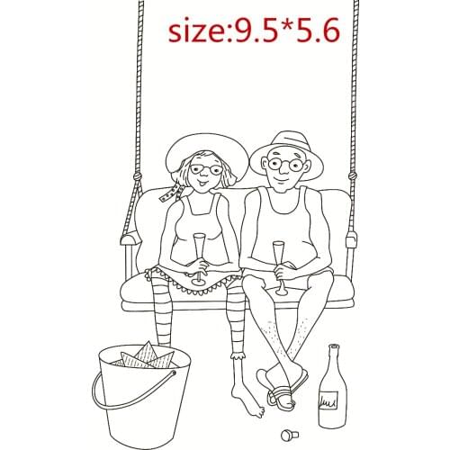 Boy Girl Transparent Silicone Clear Rubber Stamp Sheet Cling Scrapbooking DIY Cute Pattern Photo Album Paper Card Decor Stamp