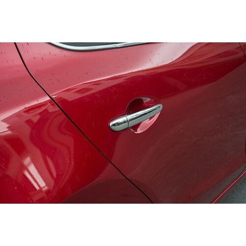 Right Drive Car Body Cover Protect Detector Stick Frame Lamp Trim Door Handle 8pcs For Mazda CX-3 CX3 2016 2017 2018 2019 2020