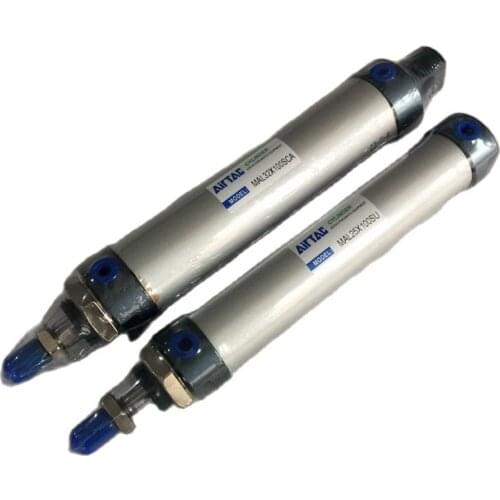 MAL20 * 40 / * 25 / * 50 / * 75 / * 100 / * 125 / * 150 / * 175 SCA aluminum alloy mini cylinder MAL 20 pneumatic cylinder MAL20