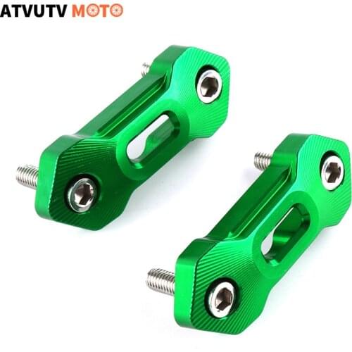 Motorcycle Rearview Mirror Modified Hole Cap Cover Plate Holder Adapters For KAWASAKI NINJA 400 NINJA400 2017 2018 2019 2020