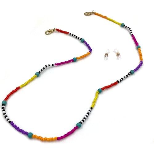 Fashion Glasses Chain Mask chain for Women handmade Bohemia Sunglasses Chains Lanyard Straps Cords Chic Eyeglasses Holder Neck C