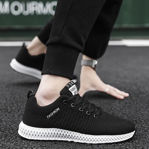 Men sneakers outdoor sport shoes air mesh shoes ultralight breathable running shoes for men walking jogging training shoes 2020