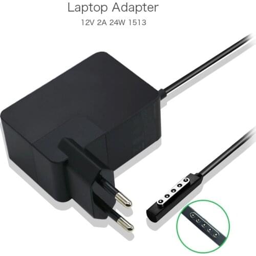 New Genuine 12V 2A 24W 5 Pins 1512 1513 1516 Laptop Switching Power Supply for Surface RT Pro2 Tablet EU Plug