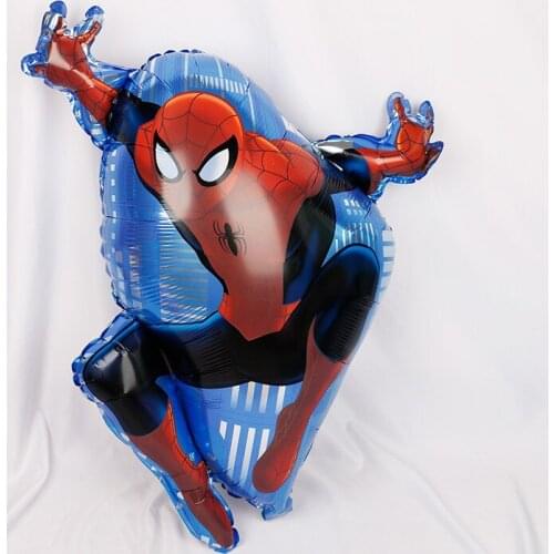 Disneys new spiderman aluminum foil balloon Marvel hero spiderman aluminum foil balloon birthday party decoration disposable