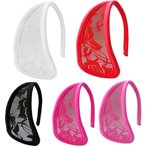 HOT New Sexy Womens Flower Lace Crocet C String Thongs Tanga Panties Invisible Floral Lingerie Underwear bragas mujer Cheap Z1