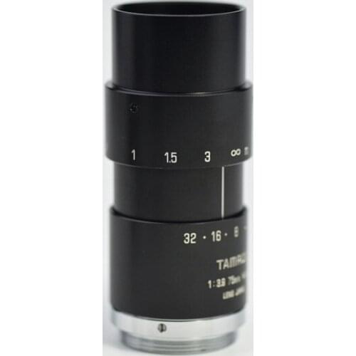 Used secondhand original tamron 1A1HB 75mm TV lens for industry camera