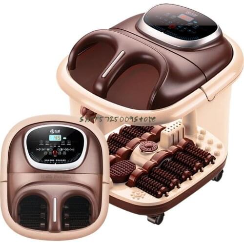 Foot Bath Full Automatic Massage Heating Foot Bath Constant Temperature Electric Foot Bath Foot Therapy Machine Deep Buc