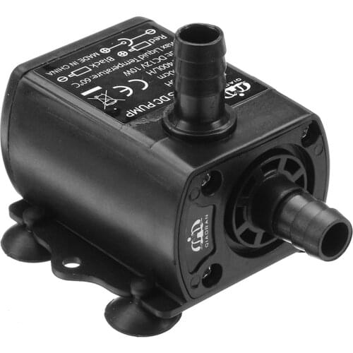 Water Pump 12V 4M 10W QR50H DC 400L/H Flow Rate Brushless Motor Submersible Pump