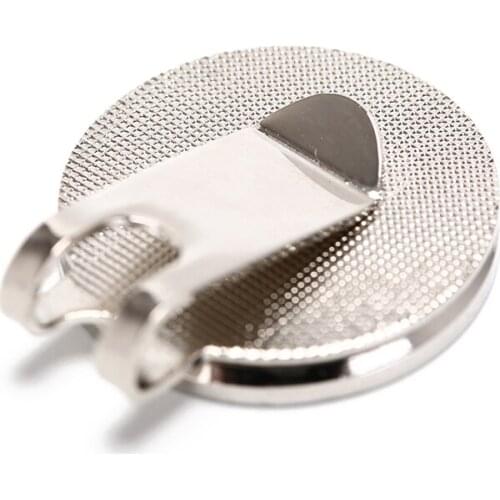 Golf Hat Clip Alloy Alignment Aiming Tool Ball Marker Magnetic Hat Clip Separate