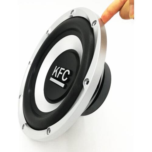 1pc High-power 1200W 50mm Voice Coil Car Subwoofer Steel Custom Frame Rubber Edge None-press Paper Cone 4Ohm Speaker Black