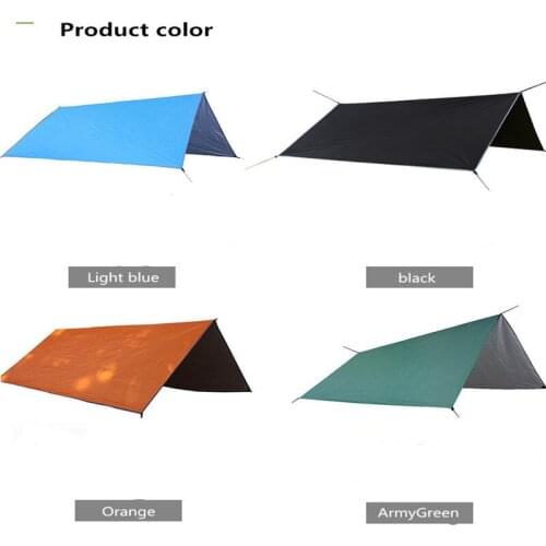 3x3m beach awning Oxford cloth waterproof tarpaulin tent ultra light canopy garden canopy sun awning outdoor camping