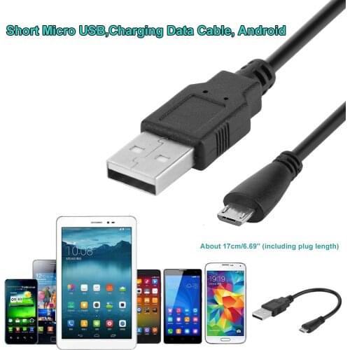 50cm Short Micro USB 1A Sync Charging Data Cable Cord Wire for Android Phone Tablet Power Bank