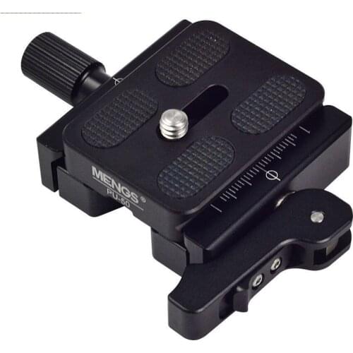 Aluminum CNC Camera Quick Release Plate + Clamp Adapter Mount for DSLR Camera Tripod Monopod Ball Head Arca Swiss