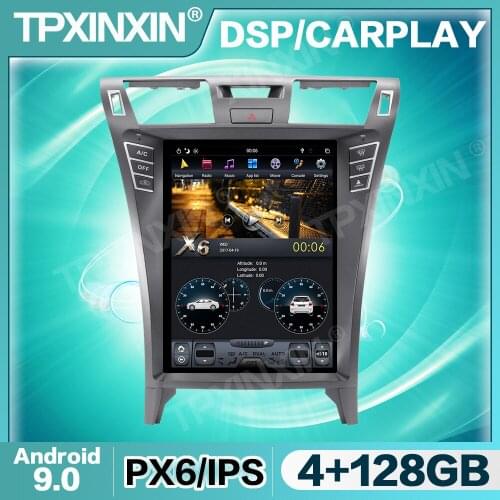 Tesla IPS Touch Screen Android 9.0 Car Radio For Lexus LS460 2006 - 2012 Multimedia Video DVD Player Navigation GPS Accessories