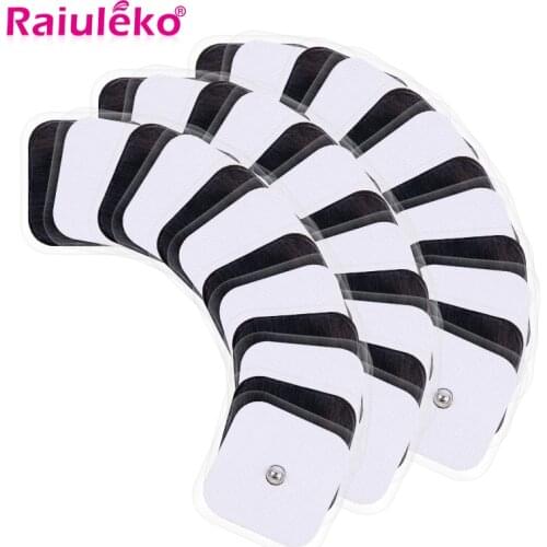 50 Pcs Electrode Pads Tens Electrodes for Massage Tens Digital Therapy Machine Massager 5*9mm Muscle Stimulator Electrodes