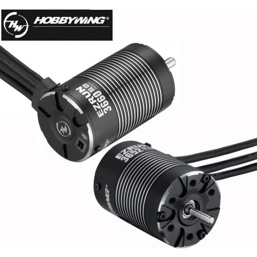 Hobbywing EZRUN 3660 / 3652 G2 2-3S 4 Polo High Torque Brushless Motor For 1:10 Touring Buggy 2WD Monster Truck Cat Toys