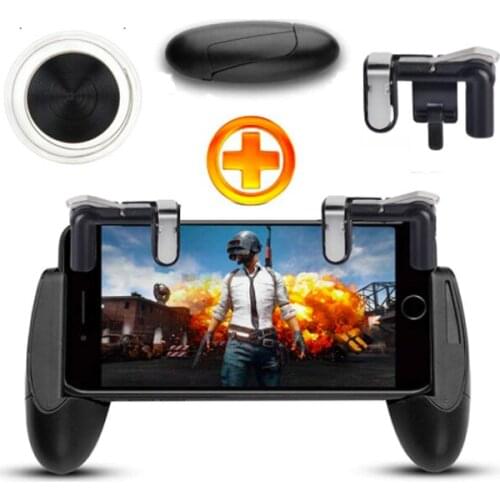 For PUBG Gaming Trigger Phone Game Mobile Controller Gamepad Tools for Android IOS 4.6 - 6.5 inch mobile phone r25