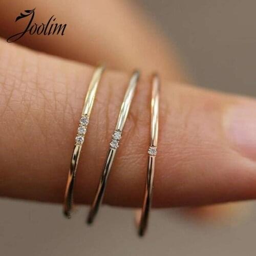 Joolim Rings With Crystals
