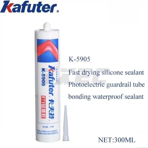 Kafuter 300ml K-5905 Secondary Optical Lens Glue Sealant Photoelectric Guardrail Tube Bonding Transparent Electrical HDCSUN