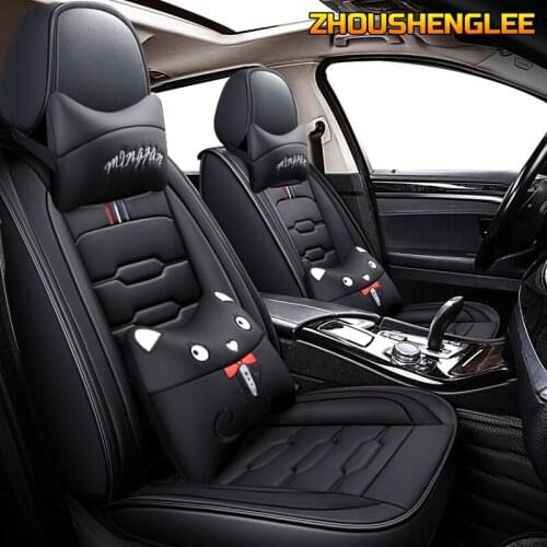 Leather car seat cover For audi a3 8p 8l sportback q7 2007 q5 a4 b7 avant a6 c5 avant a5 a1 q2 q3 car seats accessori
