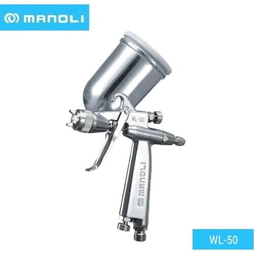 MANOLI WL-50 Low-Pressure Hand Repaire Manual Spray Gun WL50 Mini Painting Gun With Cup For Paint Repair Pneumatic Tool