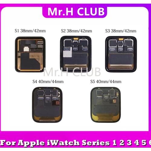 Original LCD for apple watch series 1 2 3 4 5 6 touch screen oled display digitizer assembly iwatch substitution 38mm 42mm