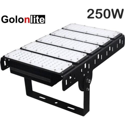 Golonlite LED flood light 250W 250 watts floodlight 400W 300W 200 sport stadium courts square garden factory waterproof 100-277V