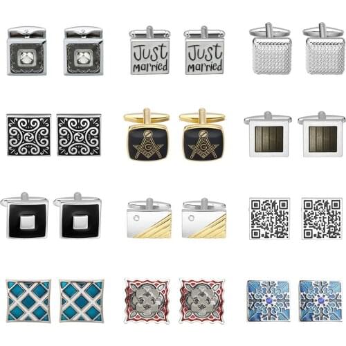 MeMolissa Luxury Shirt Cufflinks for Mens Brand Cuff Button De Manchette Colorful Vintage Cuff links High Quality Men Jewelry