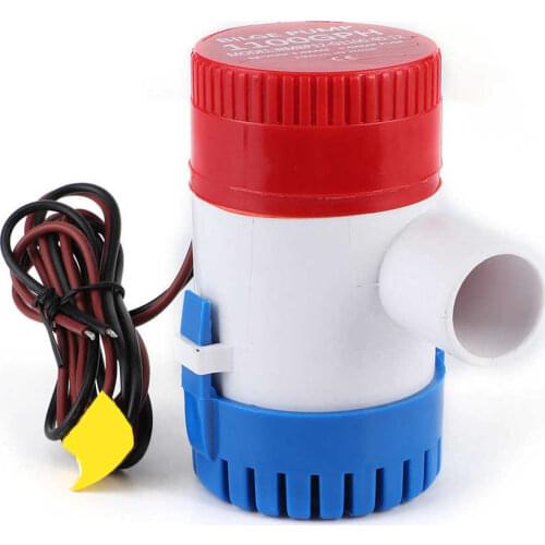 12V Bilge Pump 1100GPH Marine Boat Submersible Water Pump Marine Accessories