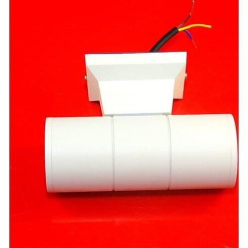 14W 2x7W COB LED Porch Light up&down Lighting Wall Lamps Waterproof IP65 Outdoor Spotlight AC110V 220V Dimmable for Garden Yard