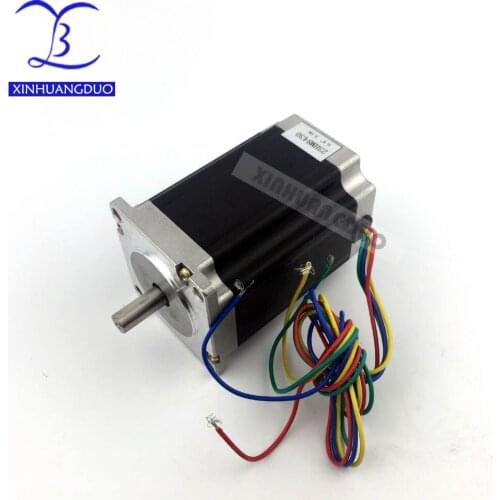 2 Phase NEMA 23 stepper motor 82mm 3A 0.9 degree 270oz-in CNC stepper motor stepping motor 3D Printer Robot Foam Plastic Metal